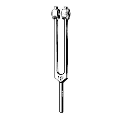 Tuning Fork C-128 Aluminum Alloy Ea